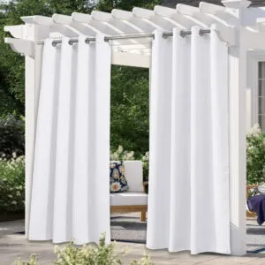 Rideau Isolant Extérieur Pour Terrasses, Protection Contre Le Soleil Et Le Froid