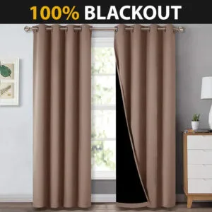 Rideau Isolant Thermique Intimity Pour Un Confort Hivernal Optimal - 105 x 160 / œillets