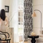 Rideau Noir Et Blanc Tendance Pour Un Intérieur élégant Et Moderne