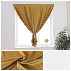 rideau occultant a fixation scratch caramelle avec bande velcro 70 x 138 1