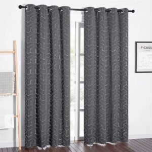 rideau occultant akram gris pour grandes fenetres et baies vitrees 912 1