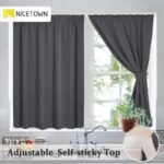 rideau occultant almar avec bande velcro sans tringle a scratch 857 1