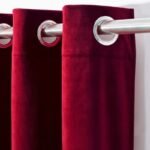 rideau occultant armenie en velours hauteur bande personnalisable 564 1