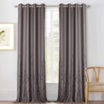 rideau occultant askim avec motif branches hauteur bande 235 1