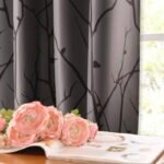rideau occultant askim avec motif branches hauteur bande 990 1