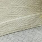 rideau occultant beige orlan en toile epaisse et resistante 100 x 278 1