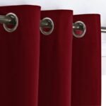 rideau occultant bergen en toile triple tissage plusieurs couleurs 715 1