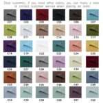 rideau occultant bergen en toile triple tissage plusieurs couleurs 717 1