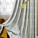 Rideau Occultant Cantari Gris En Coton Et Polyester Décoratif