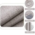 rideau occultant erne gris a hauteur bande pour decor elegant 150 456 1