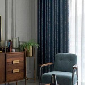 rideau occultant glen bleu nuit elegance et confort 956 1
