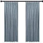 rideau occultant hino en damasse floral pour un occlusion elegante 598 1