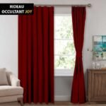 rideau occultant joy bordeaux pour un style princier et economies 777 1