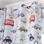 rideau occultant juncal pour chambre denfant avec motif vehicules 363 1