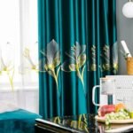 rideau occultant koetoi vert canard pour obscurite et chaleur 100 x 615 1