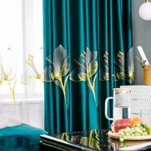 rideau occultant koetoi vert canard pour obscurite et chaleur 100 x 615 1