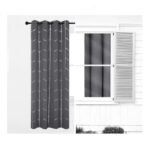 rideau occultant kotka pour fenetre coulissante et fixe en gris 293 1