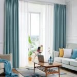 rideau occultant kross bleu doux et efficace pour bloquer 310 1