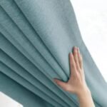 rideau occultant kross bleu doux et efficace pour bloquer 709 1