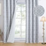 rideau occultant lakvi gris clair 3m de hauteur premium et resistant 488 1