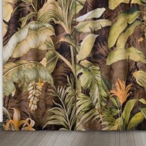 rideau occultant liekson a motif jungle pour des nuits sereines 100 119 1