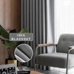 rideau occultant namsen gris pour un sommeil paisible et raffine 347 1