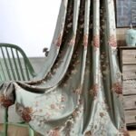 rideau occultant ocreza gris perle brode de roses elegantes 100 x 774 1