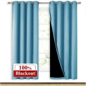 Rideau Occultant Rauma Bleu Turquoise : élégance Et Confort Total 2 Rideau Occultant Rauma Bleu Turquoise: élégance Et Confort Total - 105 x 160 / œillets