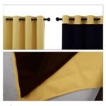 rideau occultant rauma jaune doux et 100 efficace au blocage 716 1