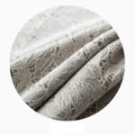 rideau occultant sagan blanc casse avec broderies vegetales 100 x 916 1