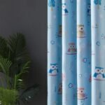 rideau occultant staro bleu ciel pour chambre de bebe 150 x 260 214 1