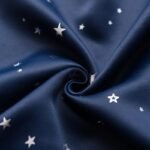 rideau occultant tana bleu nuit avec etoiles scintillantes 100 x 200 206 1