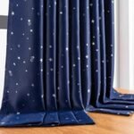 rideau occultant tana bleu nuit avec etoiles scintillantes 315 1