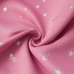 rideau occultant tana rose avec etoiles scintillantes en fuchsia 100 821 1