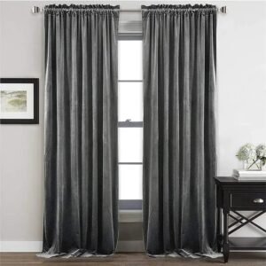 rideau occultant thermique luxury gris fonce pour un interieur 898 1