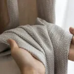 Rideau Occultant Valego Crème Pour Placards Et Fenêtres Modernes - 100 x 250 / œillets