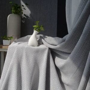 rideau occultant valego gris clair en coton pour un interieur 401 1