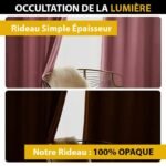 rideau occultant velvetine rose pour des nuits paisibles et lumineuses 235 1