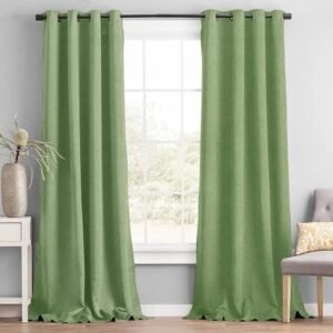 rideau occultant vert sur mesure pour une ambiance apaisante 100 x 548 1
