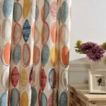 Rideau Opaque Levua Aux Motifs Organiques – En Soldes !