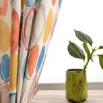 Rideau Opaque Levua Aux Motifs Organiques – En Soldes !