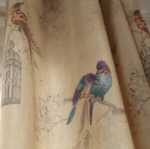 rideau opaque meleiro violet avec hauteur de bande personnalisable 460 1