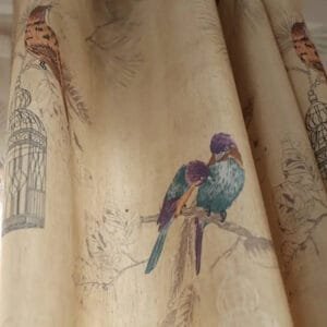 Rideau Opaque Meleiro Violet Avec Hauteur De Bande Personnalisable - 100 x 250 / œillets