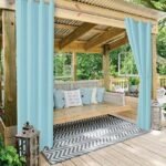 rideau pergola quisqual turquoise hauteur bande fraicheur moderne 740 1