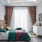 rideau rose saumon elegance et douceur pour votre chambre 964 1
