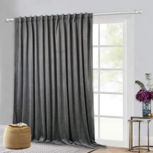 rideau saroma en velours elegance sur mesure et hauteur bandes 259 1