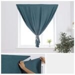rideau scratch anti chaleur agave avec bande velcro elegant 380 1