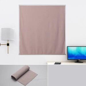 Rideau Scratch Plummy: élégance Et Fonctionnalité Avec Bande Velcro - 70 x 100 / Scratch Velcro