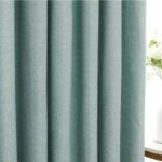 rideau semi occultant vita turquoise en coton 100 doux 300 x 270 492 1