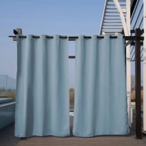 rideau sur mesure bleu gris pour tonnelle protection et style 135 x 466 1
